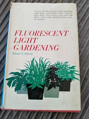 Fluorescent Light Gardening Book - Vintage, 1965, Expert Advice